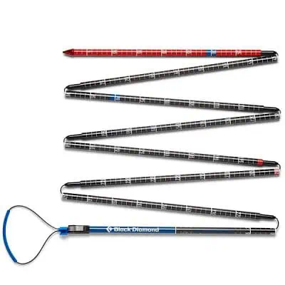 Sonde à neige ultralégère en carbone