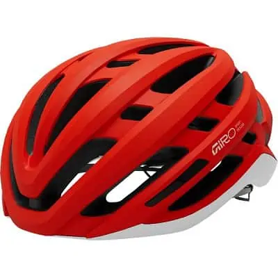 Casque vélo de route avec système Mips, en rouge