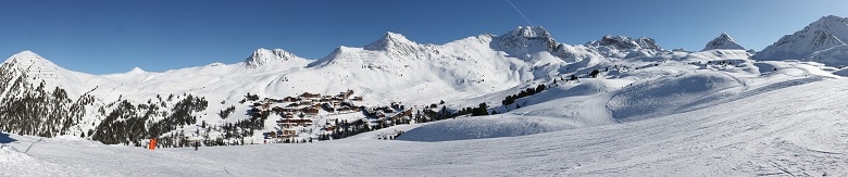 le domaine skiable de la plagne - paradiski
