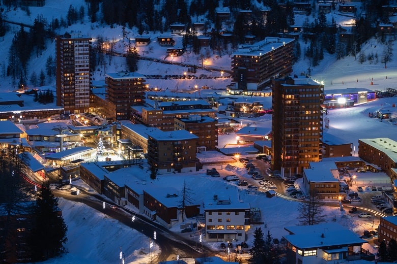 Excellentes infrastructures à La Plagne