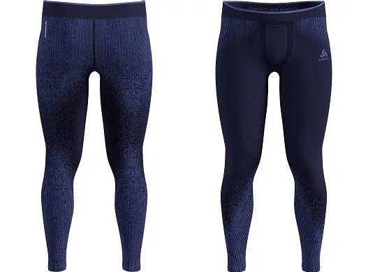 collant thermique Odlo Blackcomb : vue de face et de deriière