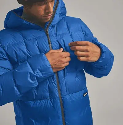 Mannequin Ortovox présentant la DownWool