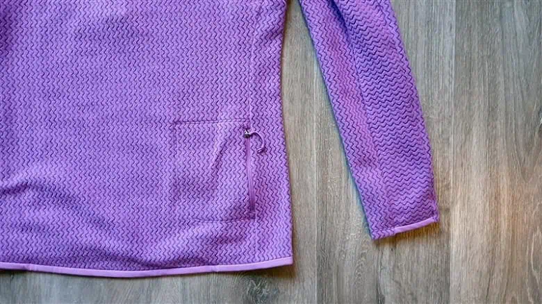 La poche arrière de la R1 Air demizip