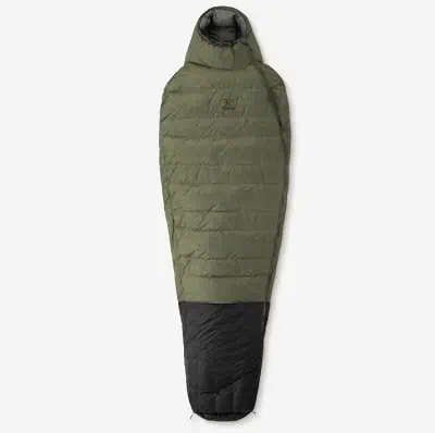 Bon sac de couchage en duvet chez decathlon