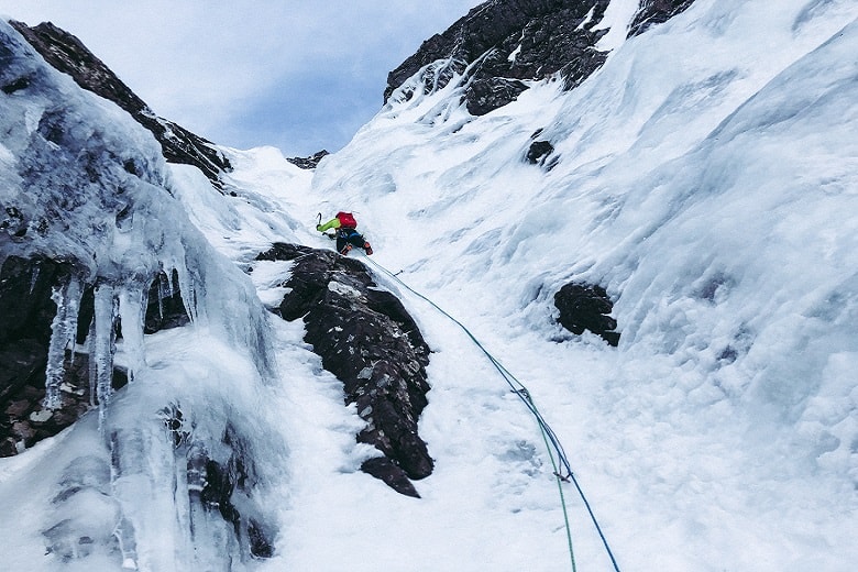 couloir de galce au Ben Nevis