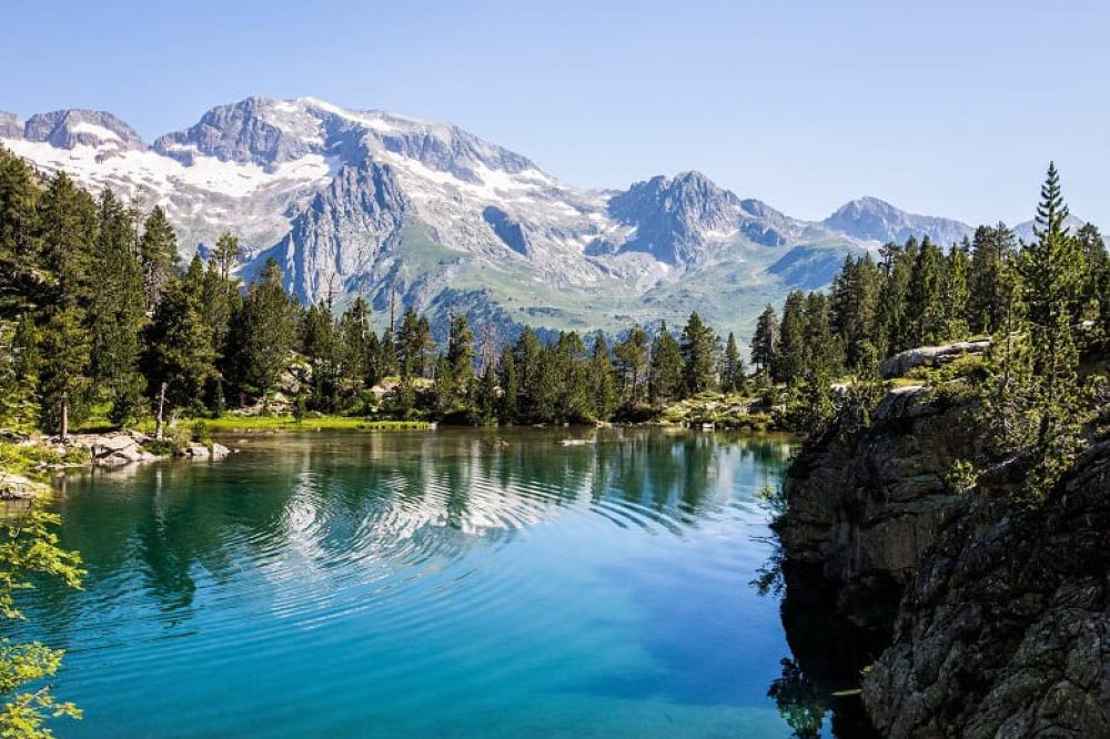 Pic de Posets en été
