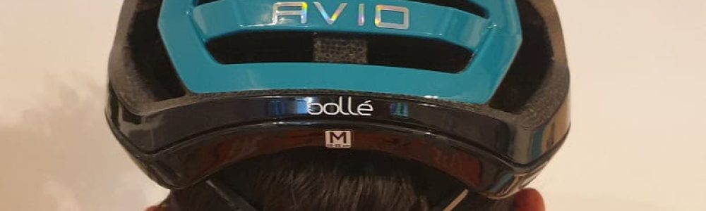 Vue arrière du casque testé