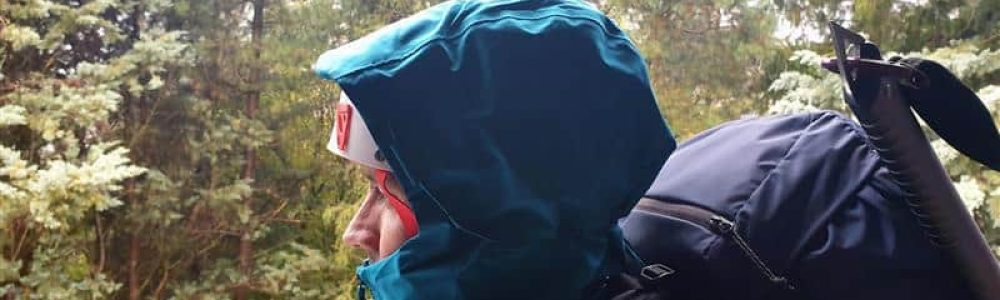 La Mammut Crater Pro pendant une randonnée sous la pluie