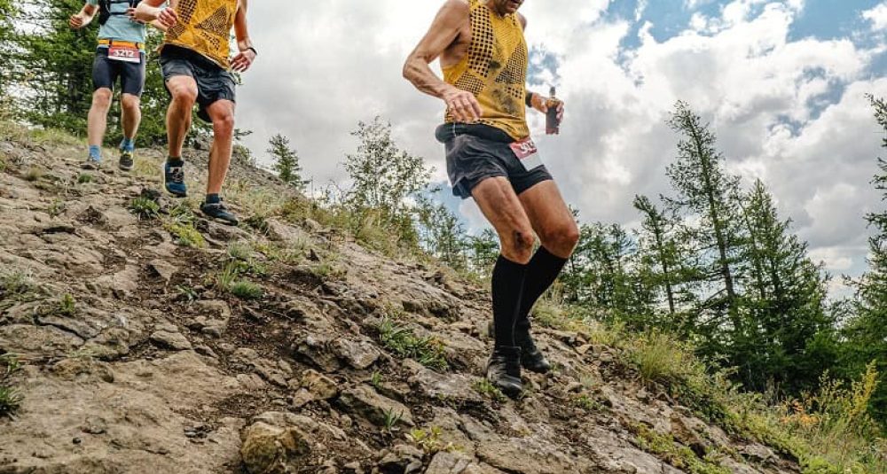 coureur de trail en compétition