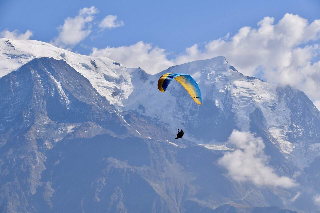parapente a Engelberg et Adelboden