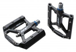 Pédales Plates Outland Slimline – Profil Bas – Noir – 365g – VTT, DH, Ebike – Occasion
