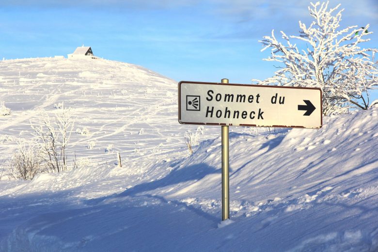 Montagnes enneigées des Vosges